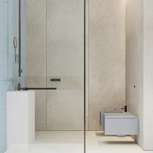 Modern Style Glass Shower Enclosure Interior Partition Tempered Glass for Bathroom thumbnail-5