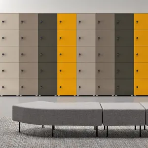 Strong Wind Resist Compact HPL Public Storage Rental Beach Locker thumbnail-5