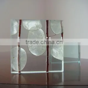 Laminated Decoration Door Art Glass thumbnail-1
