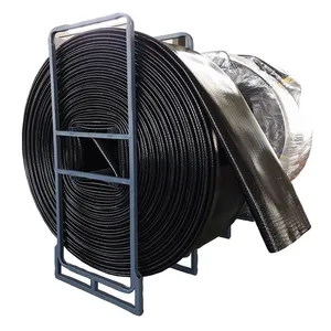 Large Caliber Water Hose, High-pressure Flat and Easy to Curl TPU Material, Wear-resistant, Acid and Alkali Resistant thumbnail-1