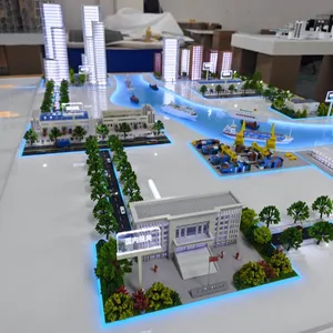 Port Logistics Sand Table Model Production Factory thumbnail-3