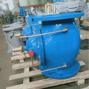 100X 200X 300X 400X 500X Ductile Iron Pn 16 Manual Control Valve Pressure Reducing Valves Control Valve for Single Pipe System thumbnail-2
