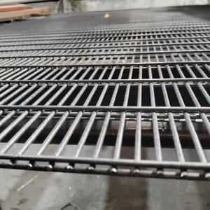 Double Wire Mesh Fence With 50mm x 200mm Mesh Size for High Security thumbnail-1