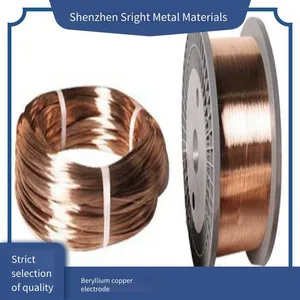 Beryllium Copper Straight Wire C17200, High Hardness Conductive Beryllium Bronze Round Wire, Beryllium Copper Electrode, Beryllium Copper Rod thumbnail-2