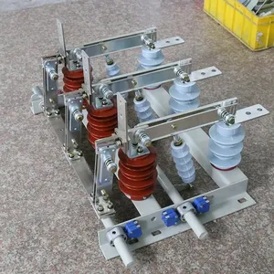GN24-12D Outdoor High Voltage AC Isolator Switch 50Hz Copper Construction thumbnail-3