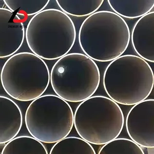 ASTM A53 A106 Grade B ERW Black Straight Seam Welded Steel Pipe With 6ｍ 12m thumbnail-5