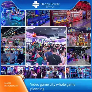 Large-scale Arcade Entertainment Game Equipment, Coin-operated Gift Pusher Machines for Anime Arcades, Amusement Games for Children's Playgrounds thumbnail-1