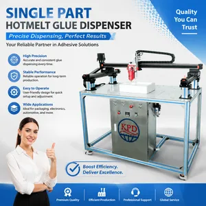 2-Part Polyurethane PU Adhesive Glue Dispensing Machine Mixing Machine for Sensors and Wire Glands and Board thumbnail-5