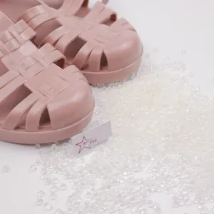 Crystal Virgin PVC Pellets PVC Raw Material for Sandals Manufacturing thumbnail-2