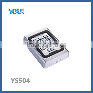 Hot Sale & Cheap Price Waterproof Stainless Metal Access Keypad for Automatic Door Opening (YS504) thumbnail-1