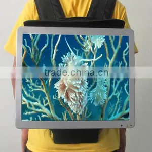 Lcd Panel Backpack Lcd Pantallas Led Para Publicidad Advertising Player With Battery Usb Flash Drive Audio Player Video Loop thumbnail-5