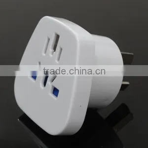 Delicate Design Insulated Pin AU New-zealand Argentina to AU UK EU US Universal China Japan Singapore Travel Adapter Converter thumbnail-5