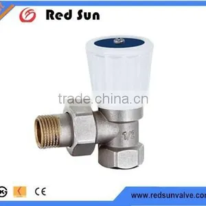 HR5060 Brass Drain Angle Chrome Radiation Valve thumbnail-1