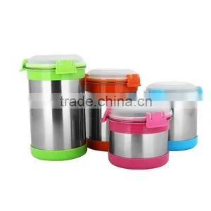 2016 New Product Colorful Kitchen Stainless Steel Canister Sets With Airtigh Lids thumbnail-4