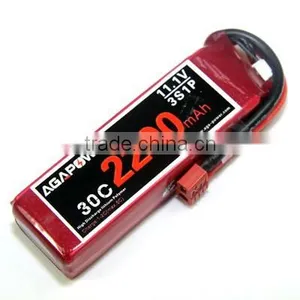 Lipo RC Battery 3S 11.1V 2200mAh 30C for RC Airplane/Helicopte/Car/Boat Model thumbnail-1