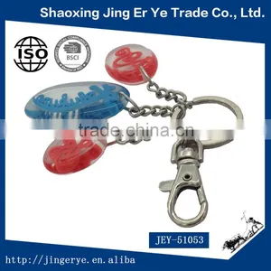 Chinese Style Acrylic Metal Keychain thumbnail-4