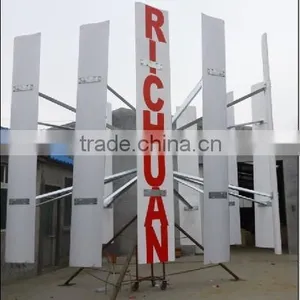 Generator Wind Turbine 30kw 60kw 100kw Electric Generating Windmills Vertical Axis Wind Turbine Price for Sale thumbnail-5