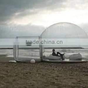 2013 Transparent PVC Inflatable Bubble Tent for Sale thumbnail-1