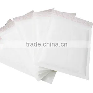 White Kraft 4x8 Bubble Mailer With Bubble Lining thumbnail-1