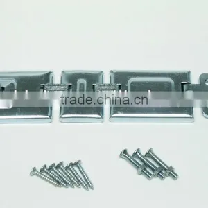 7-1/2" Double Hinged Door Hasp thumbnail-1