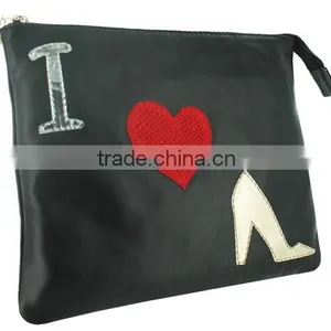 2016 Luxury Leather Clutch Bag for Women, Lady Party Bag, Clutch Bag for Girls thumbnail-4