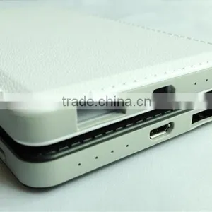 Factory Price Leather Travel Mobile Power Charger XHB-lR thumbnail-2