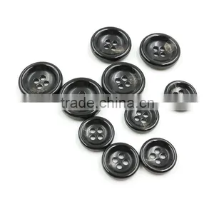 Sedex Audited Factory 2 Pillar Burnt Rim 4 Holes Fire Proof Urea Button, Urea Button for Suit thumbnail-2