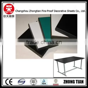 Black Countertop Hpl High Pressure Laminate Board Board Fireproof Board Phenolic Compact Laminate Board thumbnail-1
