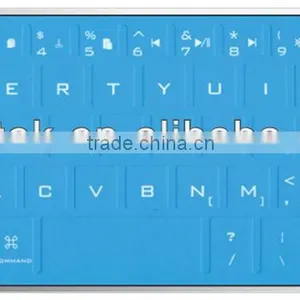 Extra Slim 4mm Thickness Mini 2.4g Wireless Bluetooth Keyboard thumbnail-1