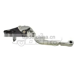 BJ-LS-003 Gray Cnc Adjustable Motorcycle Brake Lever for GSXR1000 GSXR600 thumbnail-2