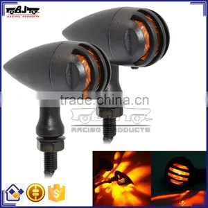 BJ-SL-063 Ultra Bright E-Mark Aluminum 12V Amber LED Motorcycle Turn Signal LED Light thumbnail-1