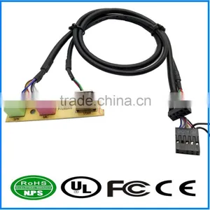 USB2.0+HD AudioPort PCB Board Front Panel Cable Integration PCB Motherboard Wire thumbnail-1