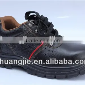 Cheap Steel Toe Industrial Safety Shoes Genuine Leather thumbnail-1