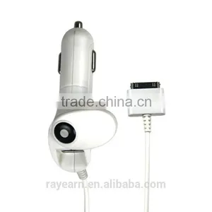REYON Dual Rapid USB Corded Car Charger Cigarette Charger for Dual Car Charger With Micro USB - for Motorola Droid Razr Maxx, thumbnail-4