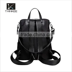 China Supplier Leather Backpack 2016 High Quality Fashion Women Bag Black Leather Backpack thumbnail-5