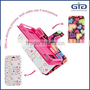 [GGIT] Flip Unique Double Sides Universal Cell Phone Case thumbnail-5
