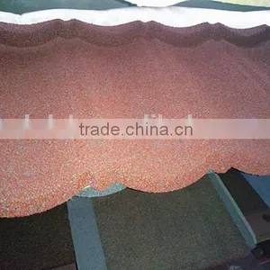Metallic Colorful Sand Coated Steel Roofing Tiles thumbnail-4
