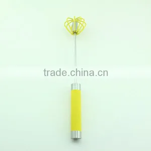 14'' Silicone Hand Mixer Hand Push Down Egg Beater thumbnail-5