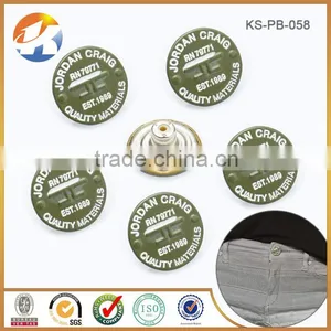 Colorful Custom Brass Shank Jeans Button thumbnail-5