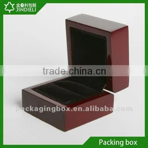 Luxury Wooden Ring Box With Custom Logo thumbnail-1