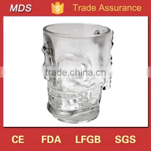 Wholesale Cheap Pewter Skull Doom Beer Stein Glass Quality Choice thumbnail-3