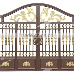 Wrought Iron Villa Luxury Gate and Main Courtyard Gate Models thumbnail-5