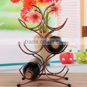 European High Shoe Wine Holder 8 Bottle Wooden Wine Glass Bottle Holder thumbnail-2