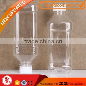 16oz French Square Shape Plastic Bottle thumbnail-1