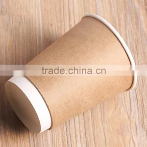 Wholesale Custom Logo Printed Disposable Kraft Paper Cup Supplier's Choice thumbnail-1