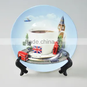 Sublimation Blank Ceramic Plate Wedding Gifts 6 Inch Plate thumbnail-1