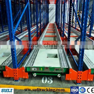 CE Certificated Radio Shuttle Racking With Pallet Runner thumbnail-3