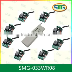 SMG-801 315/433mhz 6 in 1 Remote Control/1 Controller Pair 6 Pcs Remote Transmitter thumbnail-2