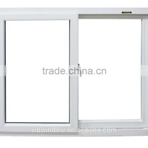 Cheap House Pvc Sliding Windows for Sale From Foshan Factory thumbnail-1