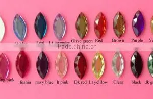 2016 New Rhinestone Applique Sash for Bridal Wedding Dress Hair Accessory 22 Stock Colors(RM-1001) thumbnail-2